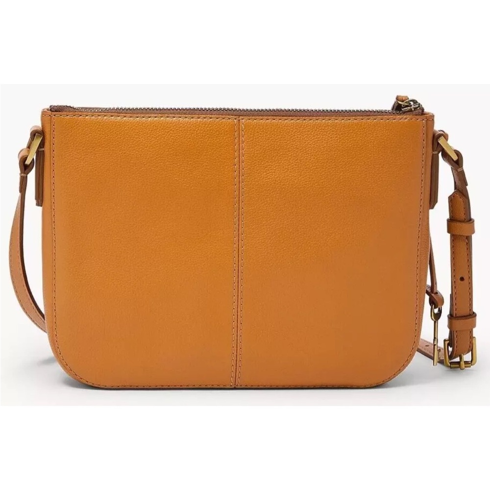 NWT, Fossil, Leather Farrah Crossbody - Picture 3 of 7